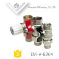 EM-V-B204 Manul Nickel Brass temperature control thermostatic radiator valve